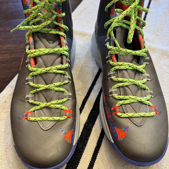 Nike KD Durant 5 Splatter 2012 Size 13 - Picture 3 of 9